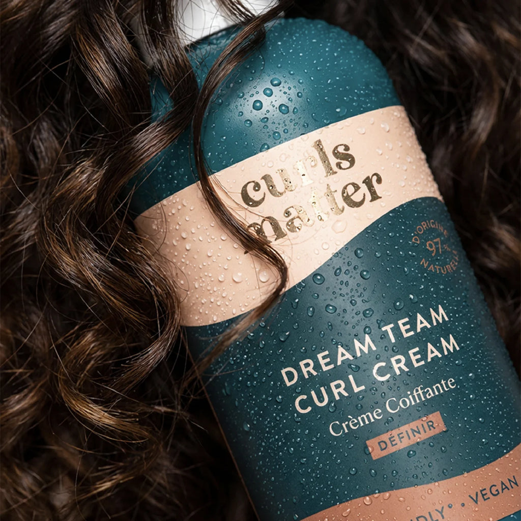 Dream Team Curl Cream – Crème Coiffante Définition Brillance & Anti-Frisottis