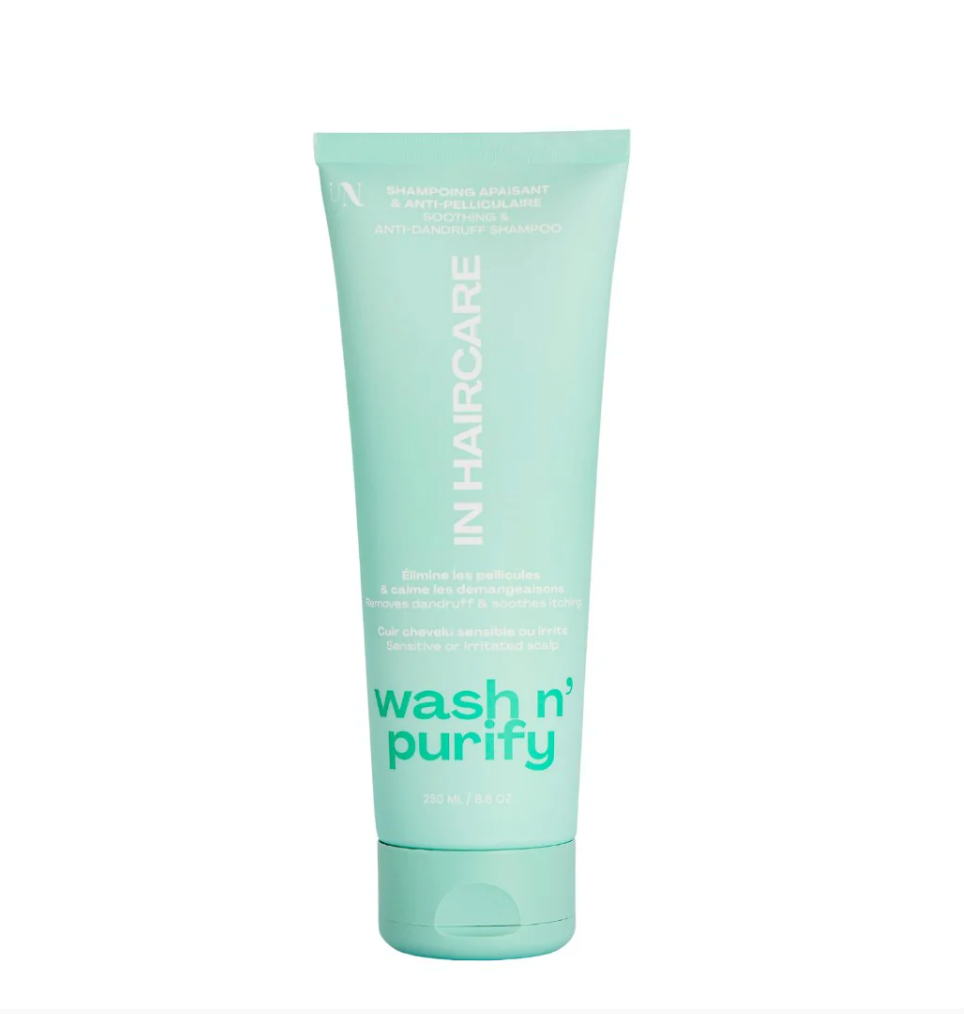 Wash n’ Purify – Shampoing Apaisant & Purifiant - Rééquilibrant  - In Haircare