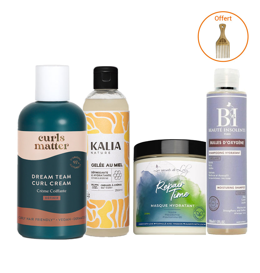 Coffret Couronne Douceur → Boucles Fines