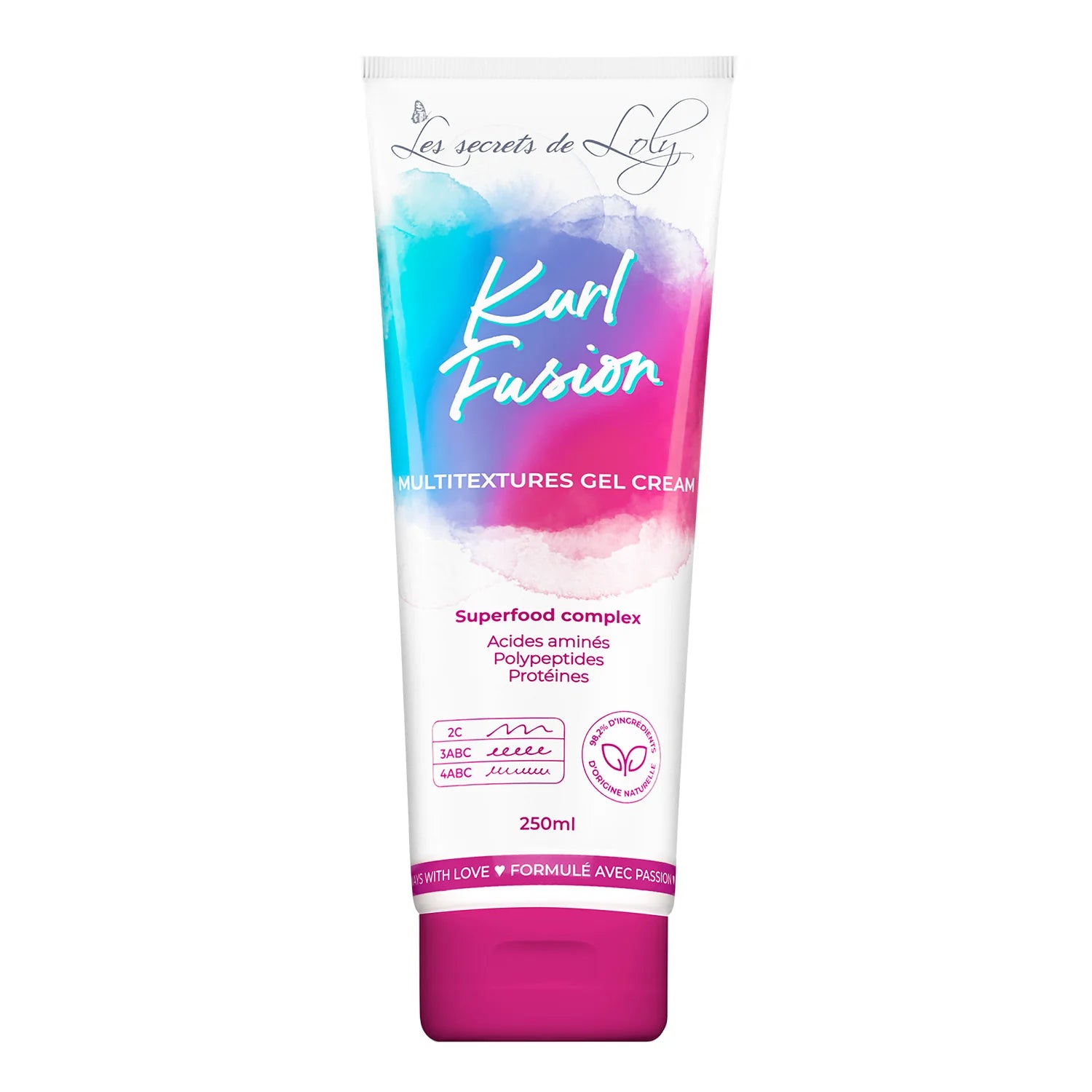 Kurl Fusion Multitextures Gel Cream – Leave-in Nutrition, Hydratation & Styling- Les Secrets de Loly