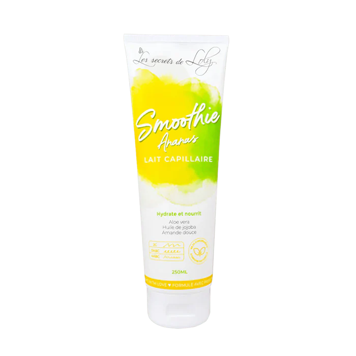 Smoothie Lait Capillaire Ananas – Hydratant Nourrissant & Réparateur - Les Secrets de Loly