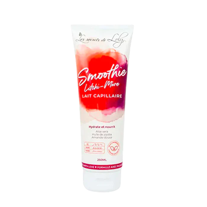Smoothie Lait Capillaire Litchi – Hydratation Intense & Nutrition Réparatrice - Les Secrets de Loly