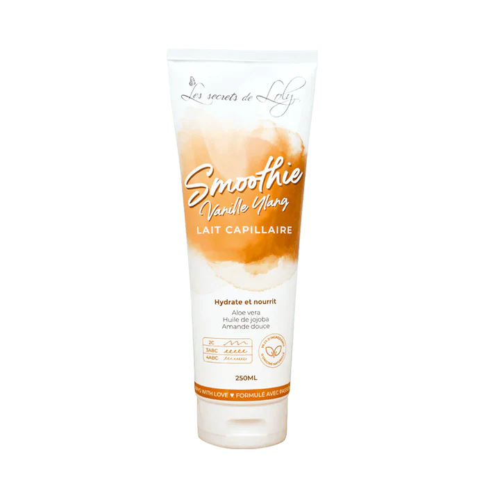 Smoothie Lait Capillaire Vanille – Nutrition Intense & Réparation - Les Secrets de Loly