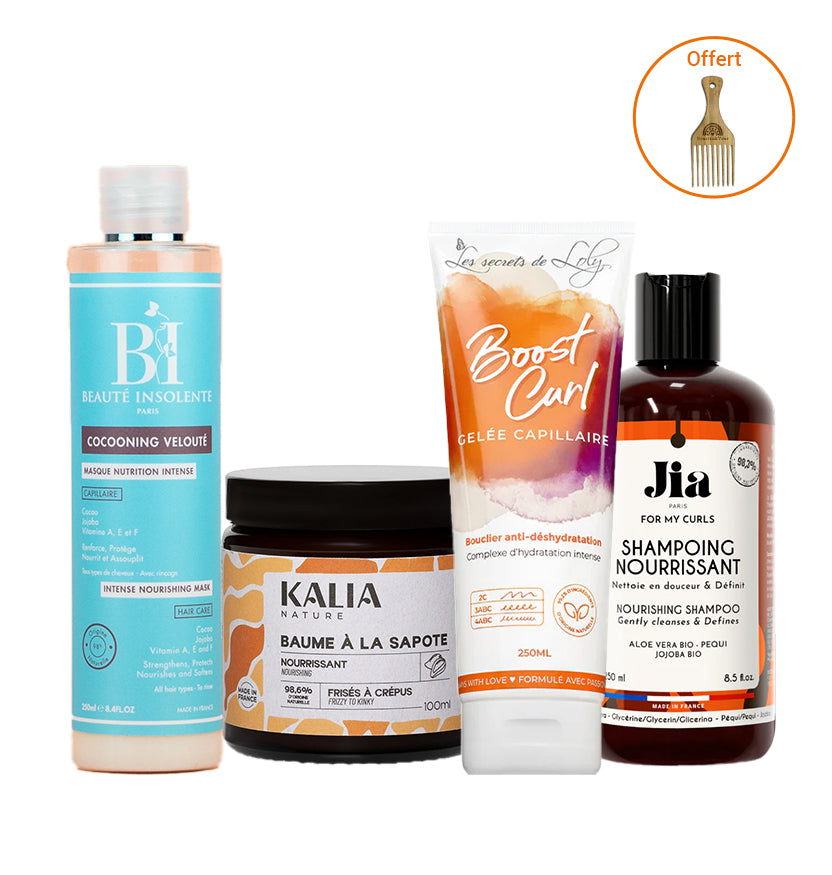 Coffret Majesté → Cheveux Frisé/Crépus