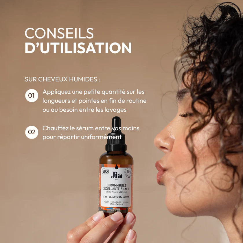 Sérum Définisseur de Boucles – Brillance Scellant & Contrôle des Frisottis