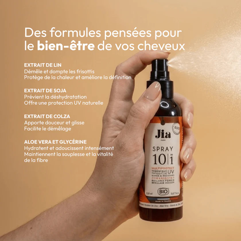 Spray 10-en-1 Multiprotect – Protection Chaleur UV & Hydratation