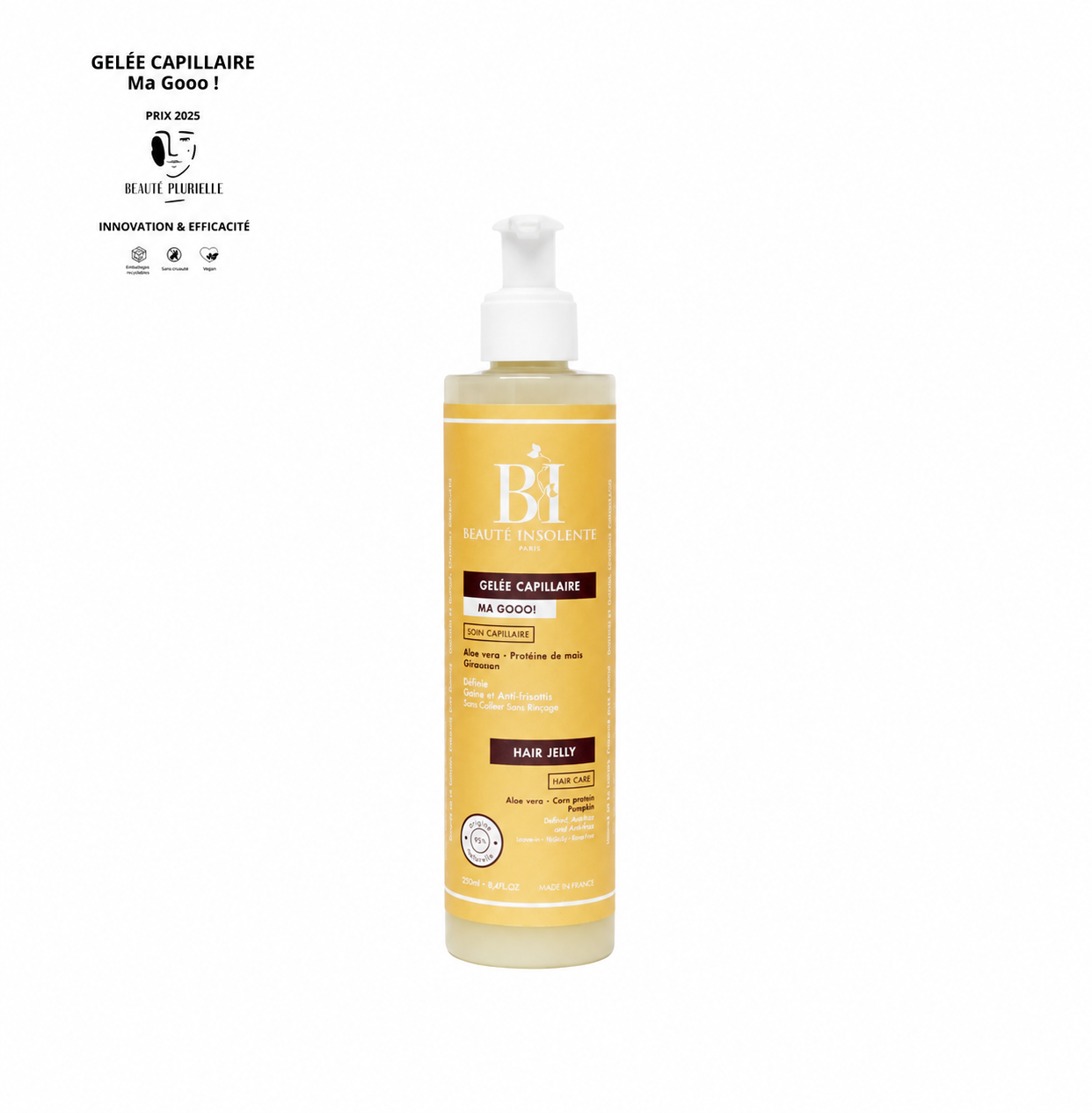 Gelée Capillaire N°1 – Définition Longue Durée & Anti-Frisottis