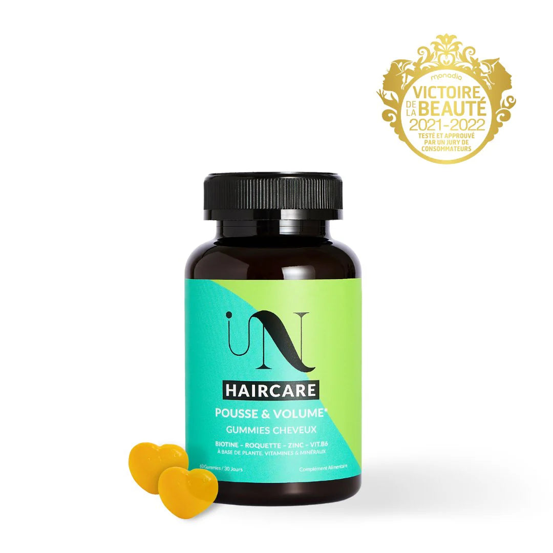 Gummies Pousse de Cheveux InHaircare – Renforcement, Croissance & Vitalité - Vegan & Sans Gluten – InHaircare