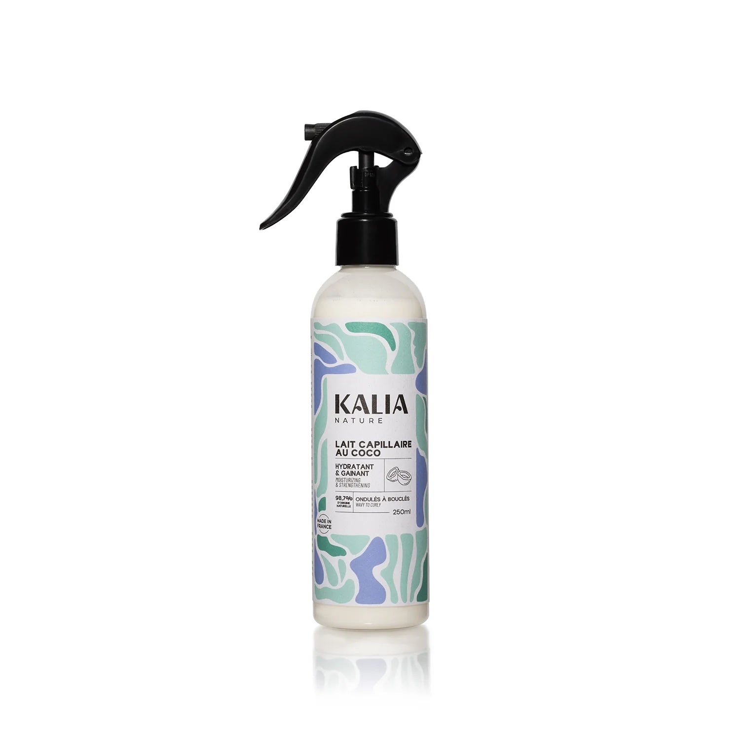 Lait Capillaire au Coco – Hydratation & Brillance Légère- Kalia Nature