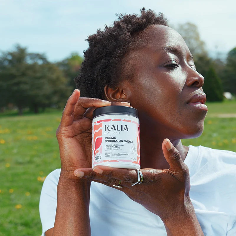 Crème d'Hibiscus 3-en-1 – Après-Shampoing Masque & Leave-in