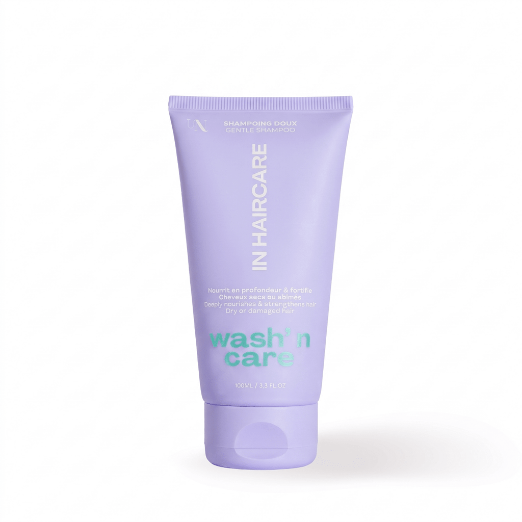 Wash n' Care Shampoing Doux format mini 100ml